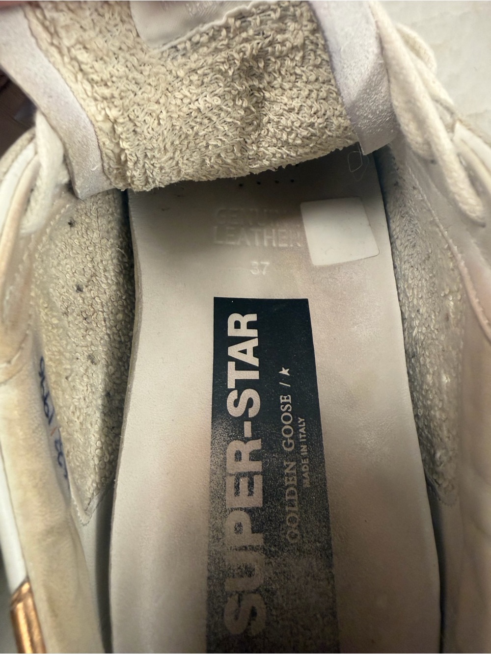 Golden Goose Superstar White & Rosegold - Picture 9 of 9